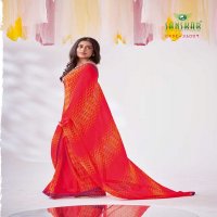 shree by sanskar tex georgette fancy printed saree collection