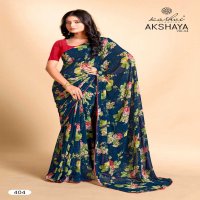 akshaya vol 4 by kashvi creation weightless with swarovski saree wholesaler