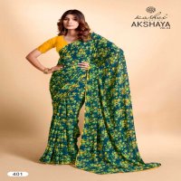 akshaya vol 4 by kashvi creation weightless with swarovski saree wholesaler