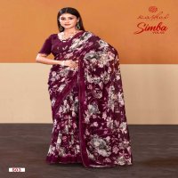 kashvi creation simba vol 5 attractive look georgette saree