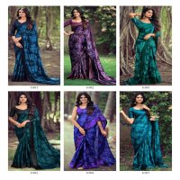 kashvi creation pankti vol 19 silk casual saree for women