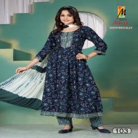 master khoobsurat rayon print nayra cut casula wear full stitch 3pcs dress