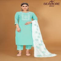 Seamore Noori Wholesale Women Kurta Pant With Dupatta