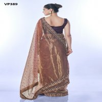 Fashion Berry Golden Thar Wholesale Golden Net Ethnic Indian Sarees