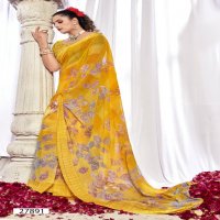 Vallabhi Gaurisha Wholesale Georgette Fabrics Indian Sarees