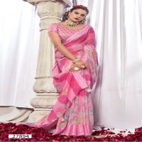 Vallabhi Gaurisha Wholesale Georgette Fabrics Indian Sarees