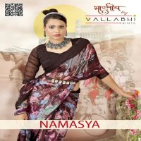 Vallabhi Namasya Vol-1 Wholesale Georgette Fabrics Indian Sarees