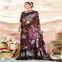 Vallabhi Namasya Vol-1 Wholesale Georgette Fabrics Indian Sarees