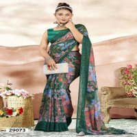 Vallabhi Namasya Vol-1 Wholesale Georgette Fabrics Indian Sarees