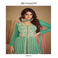 kashvi by gulkayra designer chinon full stitch premium sharara salwar suit