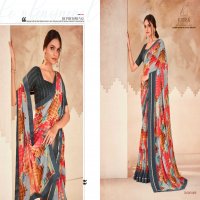 kiyra sarees pari heavy weightless colourful saree with blouse