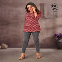 navjivan vol 3 by dl textile unique print cotton readymade short tops