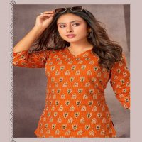 navjivan vol 3 by dl textile unique print cotton readymade short tops