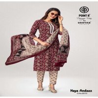 Deeptex Naya Andaaz Vol-8 Wholesale Pure Cotton Readymade Dress