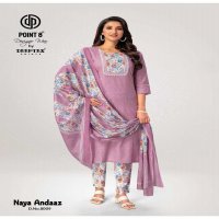 Deeptex Naya Andaaz Vol-8 Wholesale Pure Cotton Readymade Dress