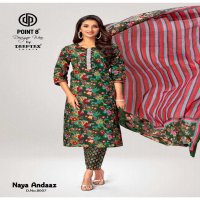 Deeptex Naya Andaaz Vol-8 Wholesale Pure Cotton Readymade Dress