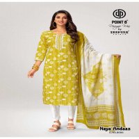 Deeptex Naya Andaaz Vol-8 Wholesale Pure Cotton Readymade Dress