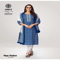 Deeptex Naya Andaaz Vol-8 Wholesale Pure Cotton Readymade Dress