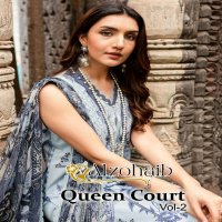 queen court vol 2 by alzohaib pure cotton trendy pakistani suits