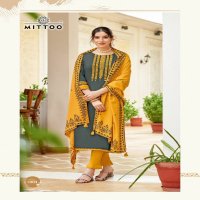 mittoo festiva adorable rayon weaving print readymade salwar kameez