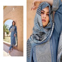 aiqa lifestyle mira muslin silk solid design party wear pakistani dress