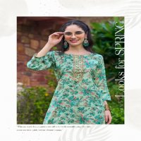 RADHIKA LIFESTYLE CHARMING VOL 6 READYMADE STRAIGHT KURTI CATALOG