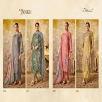 Itrana Pankh Wholesale Muslin Silk With Hand Work Salwar Suits