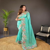 BT-3117 Wholesale Soft Glossy Silk Ethnic Indian Sarees