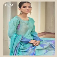 PRM Eknoor Wholesale Pure Simar Muslin Silk With Fancy Work Salwar Suits