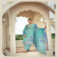 PRM Eknoor Wholesale Pure Simar Muslin Silk With Fancy Work Salwar Suits