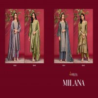 Ibiza Milana Wholesale Pure Banglory Silk With Handwork Suits