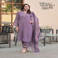 Hiba Studio LPC-93 Wholesale Georgette Fabrics Tunics With Pant And Dupatta