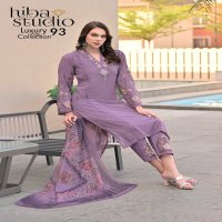 Hiba Studio LPC-93 Wholesale Georgette Fabrics Tunics With Pant And Dupatta