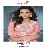 vamika lakhnavi vol 3 platinum readymade party wear suits for women