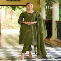 haya by kilory trendz foil printed viscose 3pcs ladies suits