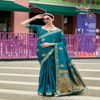 rajpath honey bee satin handwoven party wear saree for women