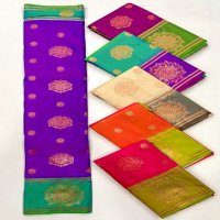 Rajtex Kshasha Wholesale Two Tone Contrast Handloom Weaving Festive Sarees