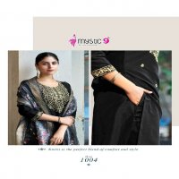 Mystic 9 Fiza Vol-1 Wholesale Banglore Silk Straight Top With Pant And Dupatta