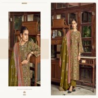 Nishant Aishah Wholesale Muslin Silk With Embroidery Work Dress Material