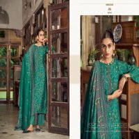 Nishant Aishah Wholesale Muslin Silk With Embroidery Work Dress Material