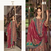 Nishant Aishah Wholesale Muslin Silk With Embroidery Work Dress Material