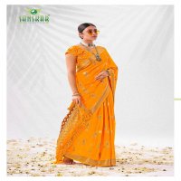 sanskar tex prints celebrate art cotton stylish colour saree collection