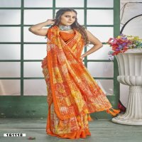 brahmaputra vol 5 by vallabhi casual wear georgette saree