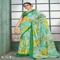 brahmaputra vol 5 by vallabhi casual wear georgette saree