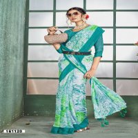 brahmaputra vol 5 by vallabhi casual wear georgette saree