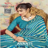 vallabhi prints avanti vol 4 georgette swaroski work saree online