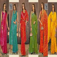 Vallabhi Ratnangi Wholesale Georgette Fabrics Sarees