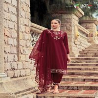 Lady Leela Afsana Wholesale Pure Handwork 3 Piece Salwar Suits