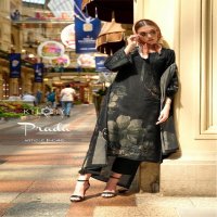 Kilory Prada Wholesale Pure Muslin Silk With Handwork Salwar Suits