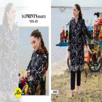 m prints basics vol 2 by shree fabs pure cotton print stylish suits